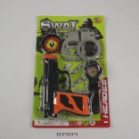 Ensemble de police avec pistolets et accessoires