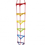 Hess kinder driekhoekige touwladder, 6 sporten