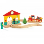 Chemin de fer en bois Djeco