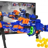 modular kids rifle blaze storm 8+ with foam balls and accessories