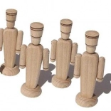 Ceeda Cavity houten soldaatje