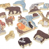 Puzzle en bois Animaux avec Alphabet