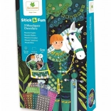 Stick & Fun - small mosaic - knights