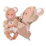 Blinking Baby Doll with Sounds and Soft Body 37 cm