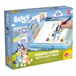 BLUEY table lumineuse de dessin A4 avec pochoirs