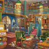 Puzzle Wunderschöne Buchhandlung 1000 Teile