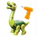 schroefbare dinosaurus met accu-schroevendraaier voor kinderen