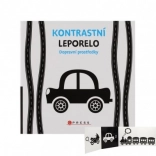 Contrasterend kartonboekje Vervoersmiddelen voor de kleintjes