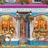 Puzzle Eurographics Konditorei Gläser, Törtchen & Gesellschaft 1000 Teile