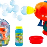 Bellenblaaspistool dinosaurus oranje SPARKYS