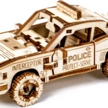 Houten 3D-puzzel politieauto WOODEN CITY