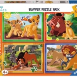 Ravensburger puzzle Disney : Le Roi Lion 4×42 pièces