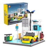 CaDA Construction Set Shell Charging Station for Electric Vehicles, 308 Pieces