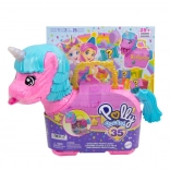 Polly Pocket eenhoorn verrassing – verjaardags-speelset met micropoppetjes en accessoires