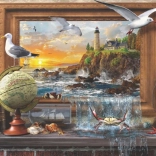 Puzzle ANATOLIAN Levendige kust 1000 stukjes