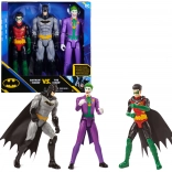 Set van 3 DC Comics actiefiguren 3-in-1 – BATMAN, ROBIN en JOKER 30 cm