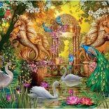 Puzzel Geheimzinnige tuin 1000 stukjes