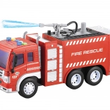 Fire truck with water cannon and light and sound effects 27 cm