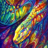 Enjoy Puzzle Regenbogenschlange 1000 Teile