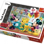 Puzzle Disney Mickey Mouse & Password about Friendship