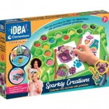 CLEMENTONI Idea Art laboratoire de décorations – autocollants 3D de mode avec strass