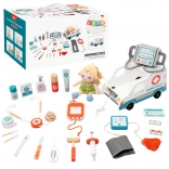 Kit de secours en bois pour enfants, 22 pcs