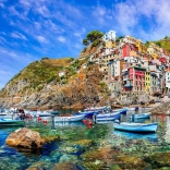 Puzzel Riomaggiore, Cinque Terre, Italië 1000 stukjes