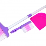 Kinder schoonmaakset 3 stuks, roze-wit