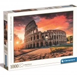 Puzzle 1000 pièces CLEMENTONI – Colisée au coucher du soleil