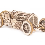 Ugears puzzle mécanique en bois 3D U9 voiture de course Grand Prix