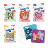 Kit de broderie au point de croix assortiment de modèles en boîte