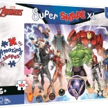 Puzzle 160 pièces XL Super Shape Avengers Courage