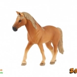 Plastic model van een bruin paard 13 cm