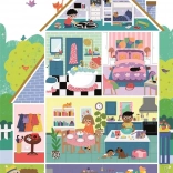 CLEMENTONI puzzle Home Sweet Home maxi 104 pièces