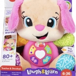 Peluches interactives sœur chiot FISHER-PRICE Laugh & Learn Smart Stages, multilingue
