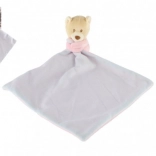 Plush Pink Cuddle Blankie Bear/Teddy