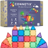 Connetix Rainbow Mini Pack magnetic construction set 24 pieces