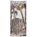 Knight set with sword, shield and mace for children