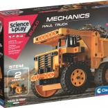 Clementoni Science & Play Mechanical Lab – Mining Vehicles 2-in-1