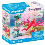 Playmobil Princess Magic – sirène avec pieuvre changeant de couleur