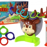 Familiespel met behendigheid – ringen gooien op het hert