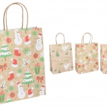 Gift Bag M Christmas 21 × 27 × 11 cm