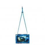 Kinderportemonnee voor om de nek met raceauto