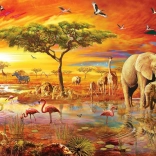 Puzzel Safari in Afrika 3000 stukjes
