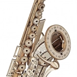 3D Wooden Puzzle Saxophone