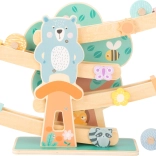 Houten baan in pastelkleuren Small Foot