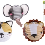 Lampion Boule Animaux 25 cm