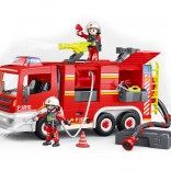 Jeu de construction de camion de pompiers 31 cm