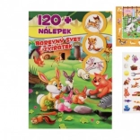 Boek Kleurrijke wereld van dieren met stickers