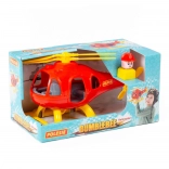 Bumblebee Helicopter Toy POLESIE – Red-Yellow
